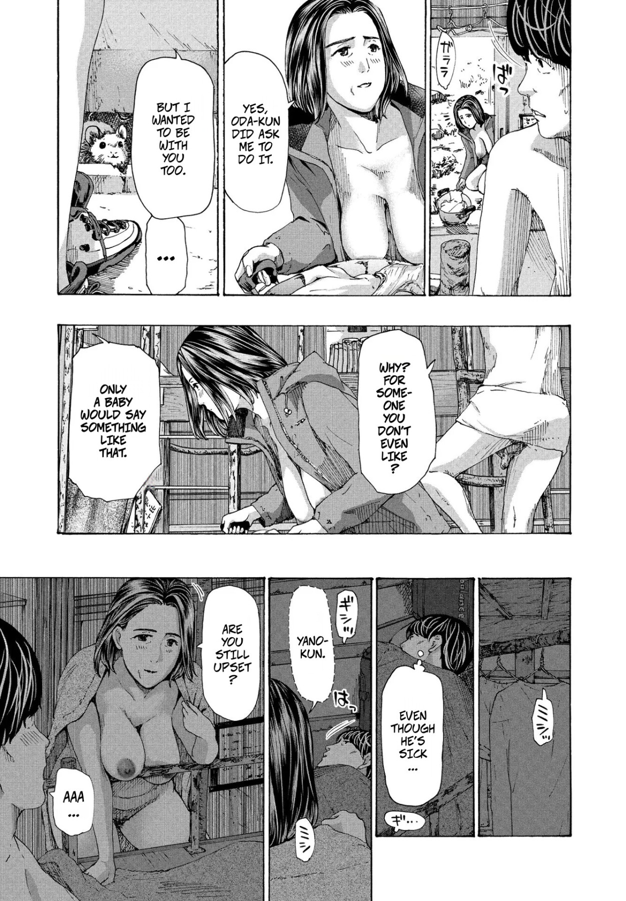 Hentai Manga Comic-At the Shelter-Read-37